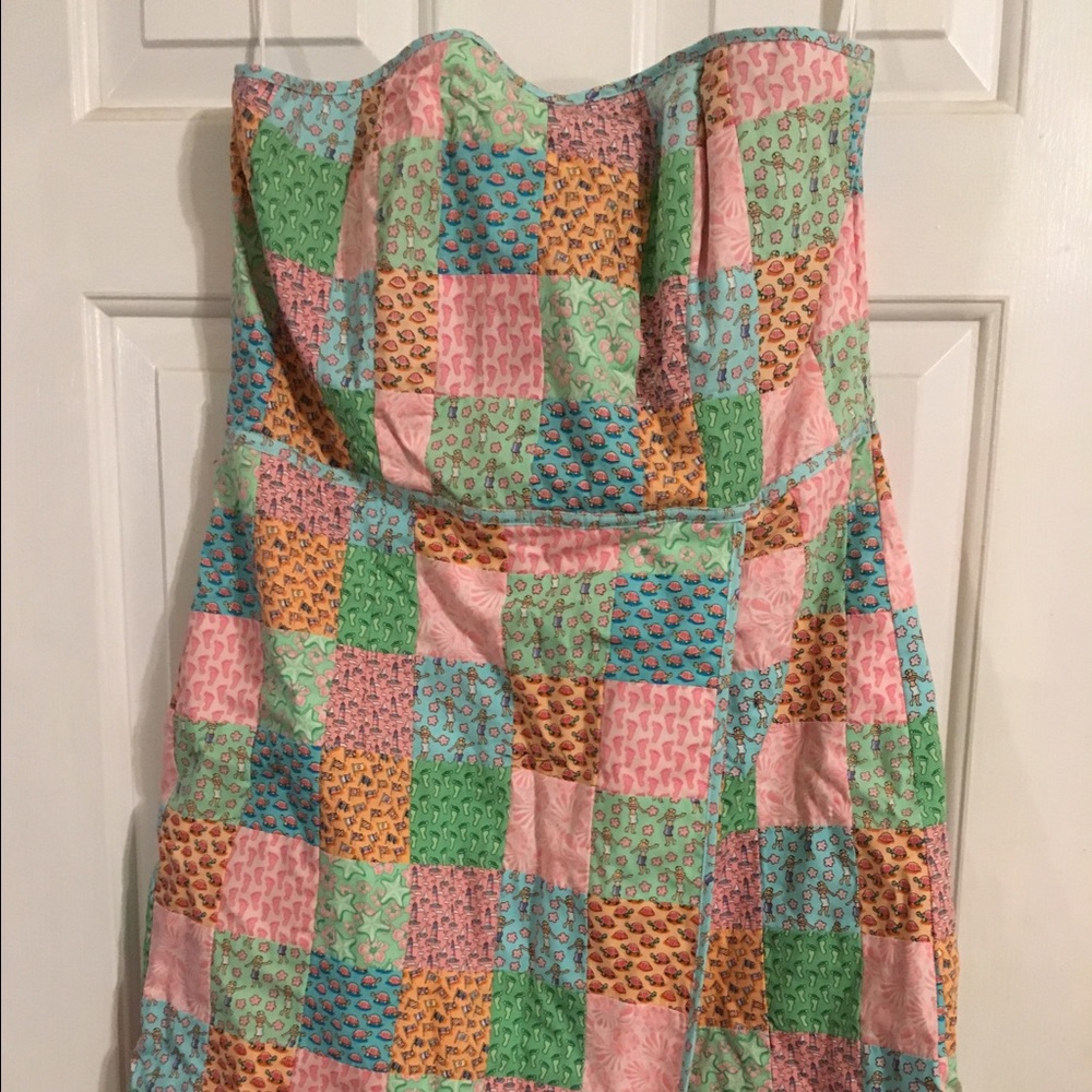 Classic Vineyard Vines Strapless dress 16 circa 2006